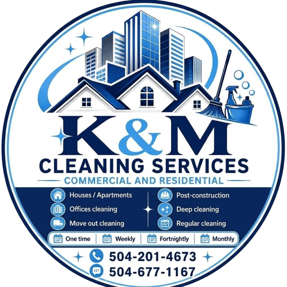 K&M Service Cleaning logo